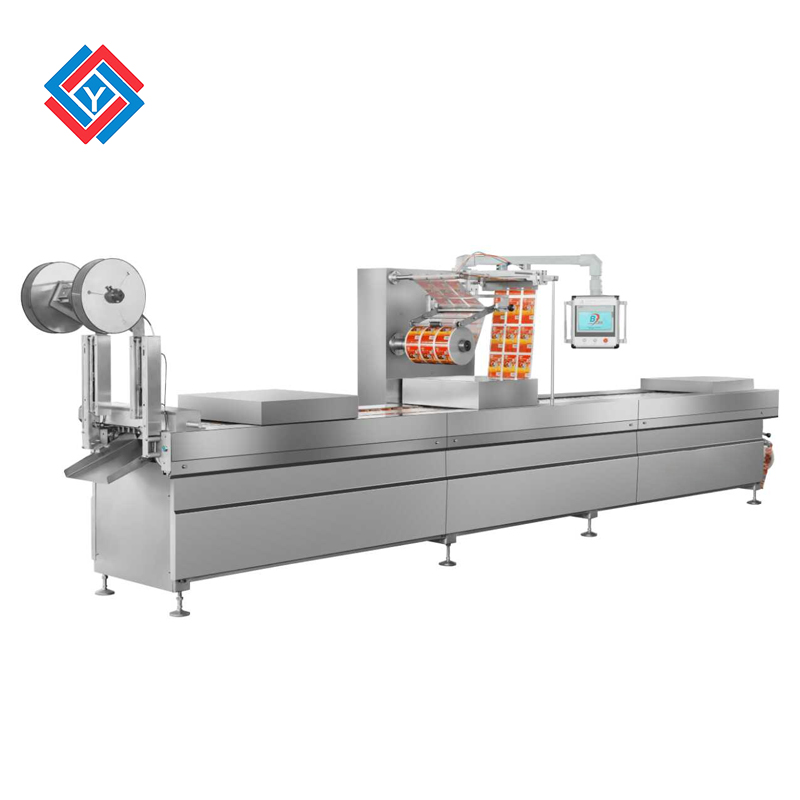 全自動(dòng)拉伸膜真空包裝機JYB-420