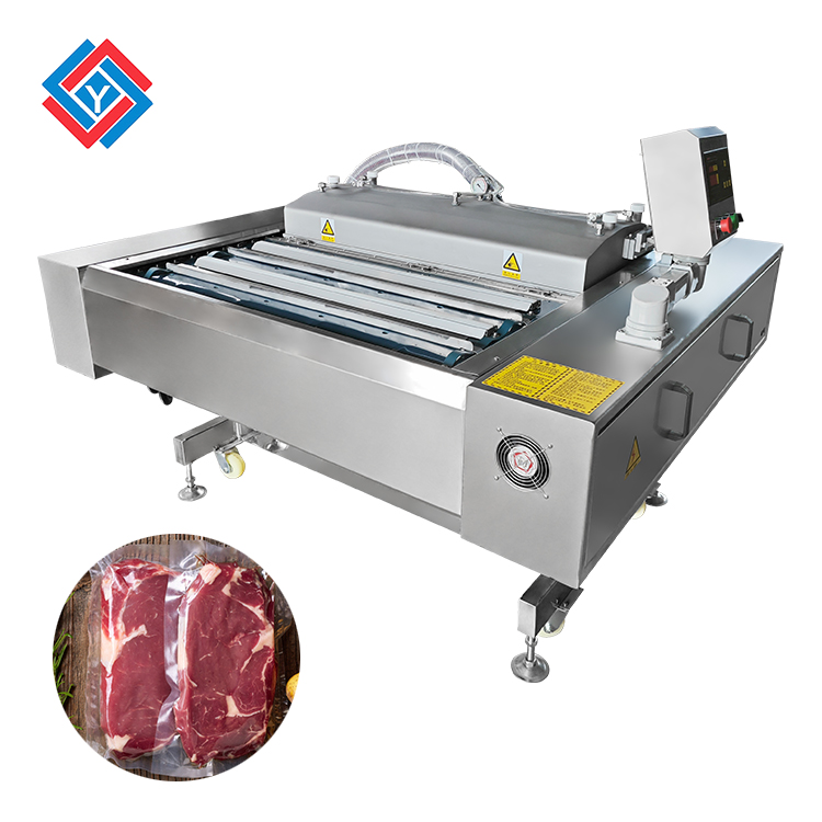 滾動(dòng)式雙封線(xiàn)真空包裝機JYB-1000